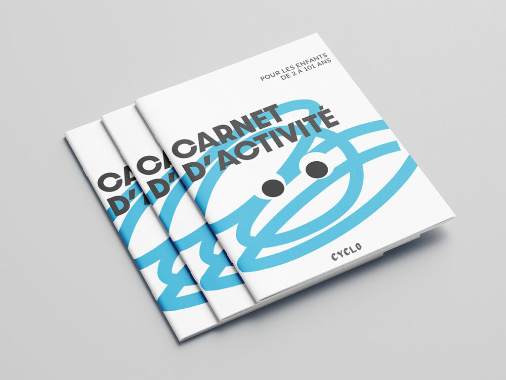 CARNET D'ACTIVITÉ AVEC LE PERSONNAGE REPRÉSENTANT LA SENSATION TACTILE