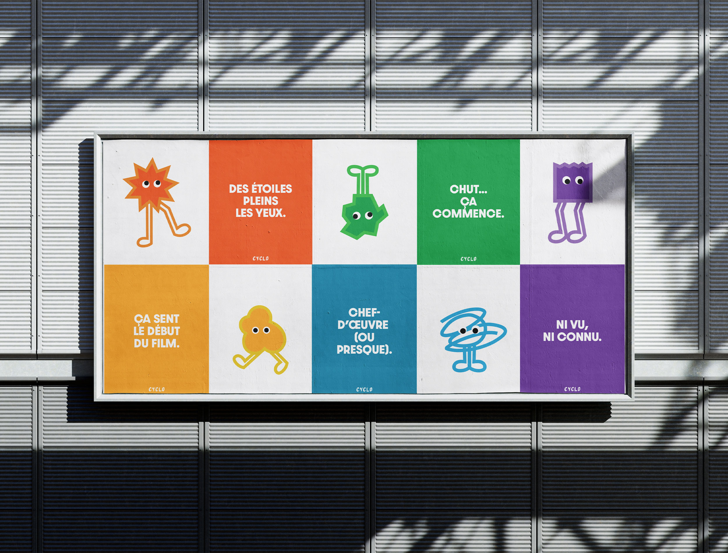 AFFICHE PANCARTE CINÉ MORVEUX