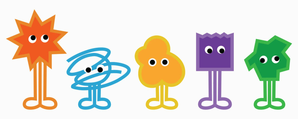 PERSONNAGES QUI REPRÉSENTENT CHAQUE SENS