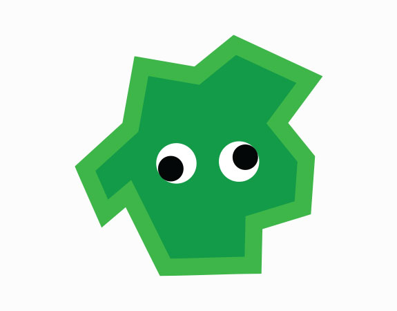 PERSONNAGE DÉFORMÉ QUI REPRÉSENTE LA SENSATION AUDITIVE