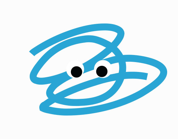 PERSONNAGE SOUS FORME DE TRACET, DESSIN, GRIBOULLI QUI REPRÉSENTE LA SENSATION TACTILE