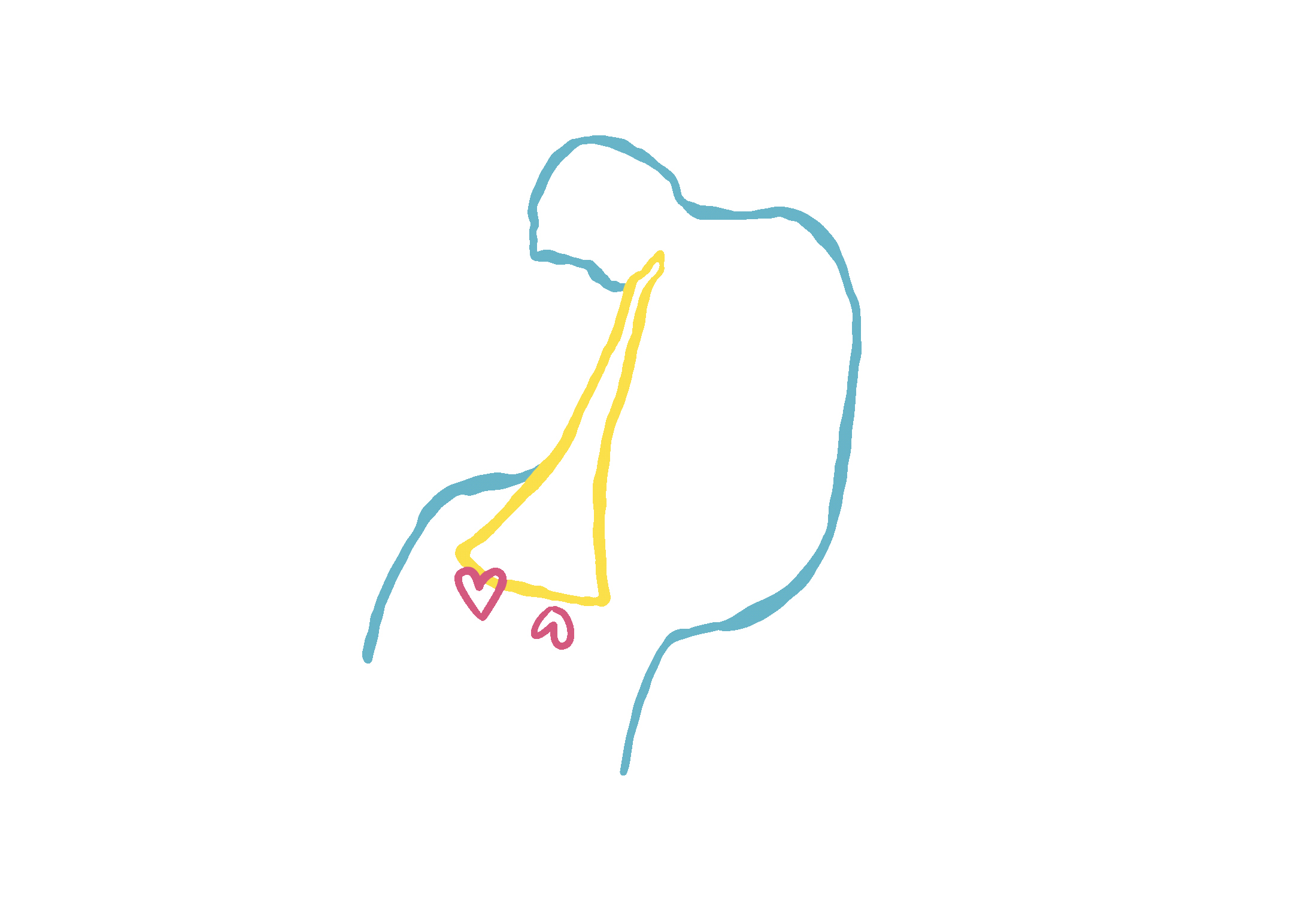 artiste en mouvement